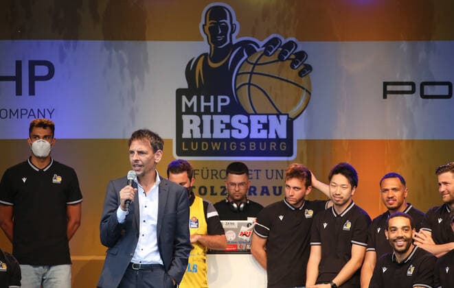 BAU 08.06.2021, Deutschland, Ludwigsburg, Basketball Bundesliga, RIESEN-Party im Autokino Kornwestheim, Alexander Reil (MHP 1. Vorsitzender)