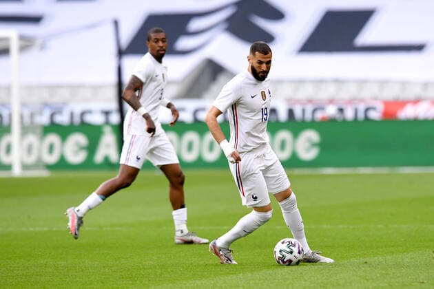 19 KARIM BENZEMA (FRA) FOOTBALL : France vs Bulgarie - Match Amical - Preparation UEFA EURO, EM, Europameisterschaft,Fussball 2020 - 08 06 2021 FEP Panoramic 