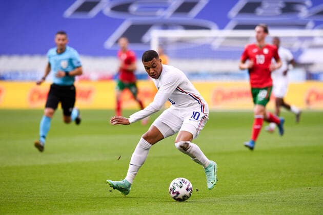 10 KYLIAN MBAPPE (FRA) FOOTBALL : France vs Bulgarie - Match Amical - Preparation UEFA EURO, EM, Europameisterschaft,Fussball 2020 - 08 06 2021 FEP Panoramic 