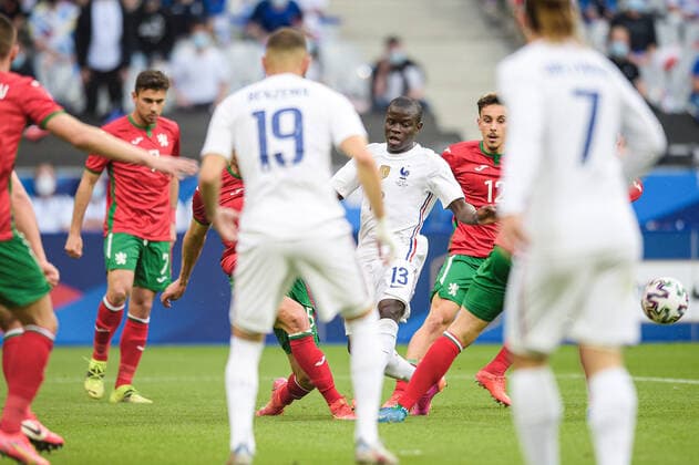 N golo Kante ( 13 - France ) - FOOTBALL : France vs Bulgarie - Match Amical - Saint Denis - 08 06 2021 FedericoPestellini Panoramic 