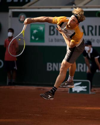 Alejandro Davidovich Fokina Tennis - French Open 2021 - Grand Slam - Roland Garros - Paris - - France - 8 June 2021. Copyright: xJuergenxHasenkopfx