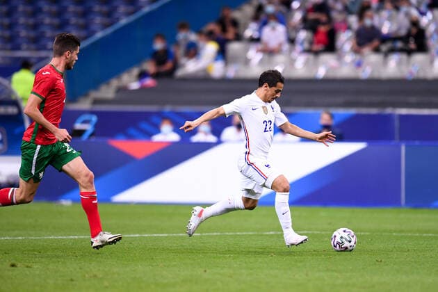 22 WISSAM BEN YEDDER (FRA) FOOTBALL : France vs Bulgarie - Match Amical - Preparation UEFA EURO, EM, Europameisterschaft,Fussball 2020 - 08 06 2021 FEP Panoramic 