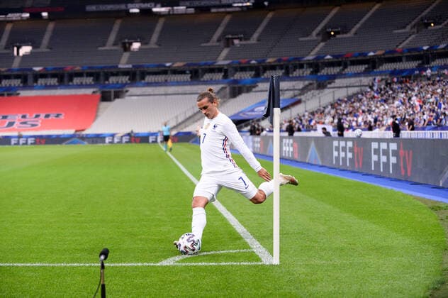 07 ANTOINE GRIEZMANN (FRA) - CORNER FOOTBALL : France vs Bulgarie - Match Amical - Preparation UEFA EURO, EM, Europameisterschaft,Fussball 2020 - 08 06 2021 FEP Panoramic 