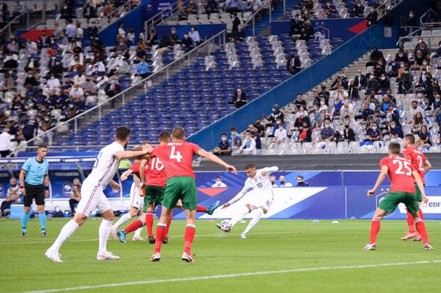 10 KYLIAN MBAPPE (FRA) FOOTBALL : France vs Bulgarie - Match Amical - Preparation UEFA EURO, EM, Europameisterschaft,Fussball 2020 - 08 06 2021 FEP Panoramic 