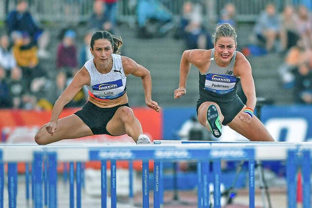 Bilder des Jahres 2021, Sport 06 Juni Sport Bilder des Tages Paavo Nuurmi Games 2021 112Isabelle Pedersen Norway NOR12,7213,03 24Ricarda Lobe Germany GER12,9013,03 *** Paavo Nuurmi Games 2021 112Isabelle Pedersen Norway NOR12,7213,03 24Ricarda Lobe Germany GER12,9013,03 Copyright: xBEAUTIFULxSPORTS AxelxKohringx