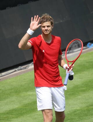 Stuttgart , Tennis MercedesCup 2021 , Yannick Hanfmann ( GER )