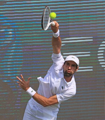 09.06.2021, ATP, Tennis Herren Tour Mercedes Cup Stuttgart, Weissenhofff, Tennis, im Bild: Jeremy Chardy (FRA)