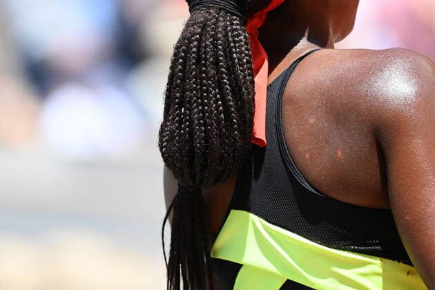 Tennis : Roland Garros 2021 - France - Coco Gauff - Usa Tennis : Roland Garros 2021 - France - 09 06 2021 chryslenecaillaud Panoramic 
