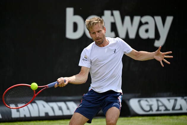 Peter Gojowczyk (GER) Aktion 09.06.2021 Tennis MercedesCup Stuttgart 2021 Weißenhof ATP, Tennis Herren 07.-13.06.2021 Tennis MercedesCup Stuttgart 2021