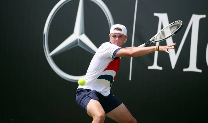 09.06.21 Tennis MercedesCup 2021 Deutschland, Stuttgart, 09.06.2021, Tennis, MercedesCup 2021: Dominic Stricker.