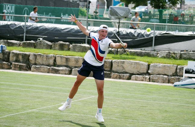 09.06.21 Tennis MercedesCup 2021 Deutschland, Stuttgart, 09.06.2021, Tennis, MercedesCup 2021: Dominic Stricker.