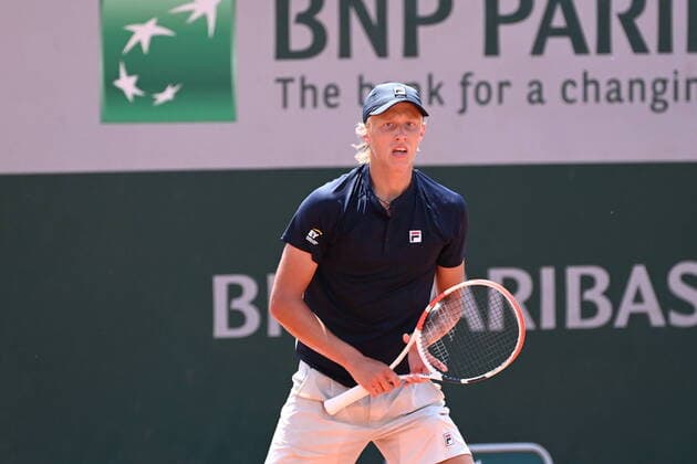 Tennis : Roland Garros 2021 - France - Leo Borg - Suede Tennis : Roland Garros 2021 - France - 09 06 2021 chryslenecaillaud Panoramic 