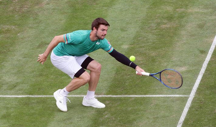 Stuttgart , Tennis MercedesCup 2021 , Jurij Rodionov ( AUT )