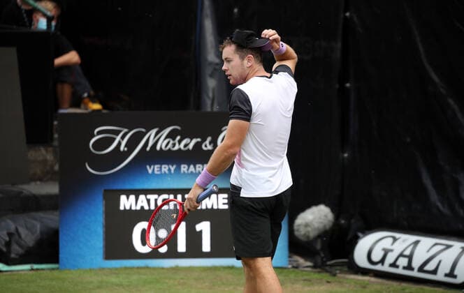 09.06.21 Tennis MercedesCup 2021 Deutschland, Stuttgart, 09.06.2021, Tennis, MercedesCup 2021: Dominik Koepfer.