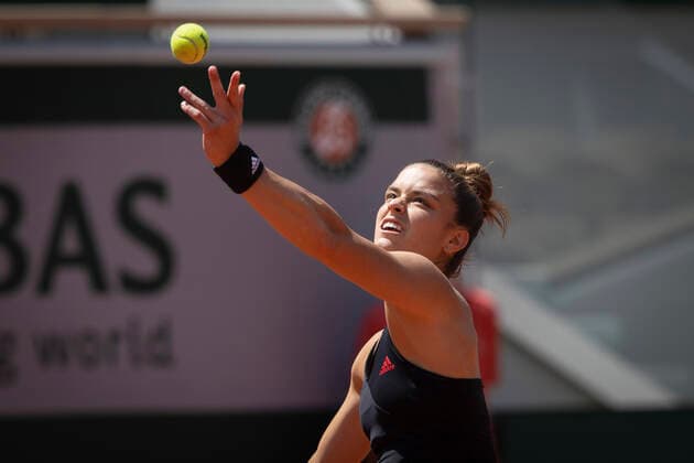 Maria Sakkari Tennis - French Open 2021 - Grand Slam - Roland Garros - Paris - - France - 9 June 2021. Copyright: xJuergenxHasenkopfx