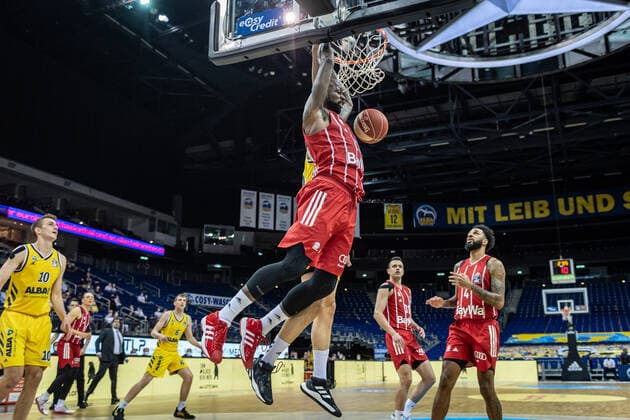 Basketball Berlin 09.06.2021 1. Bundesliga easyCredit BBL Saison 2020 2021 Playoffs Finale Spiel 1 Alba Berlin - FC Bayern München James Gist (München, No.21)