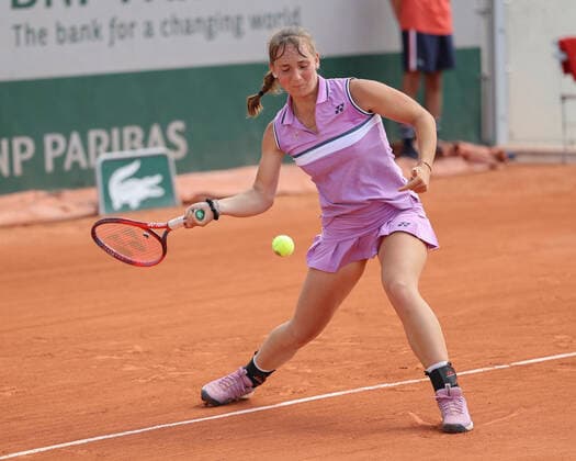 Mara Guth (GER), Juniorinnen Einzel, GS Tennis - French Open 2021 - Grand Slam - Roland Garros - Paris - - France - 10 June 2021. Copyright: xJuergenxHasenkopfx