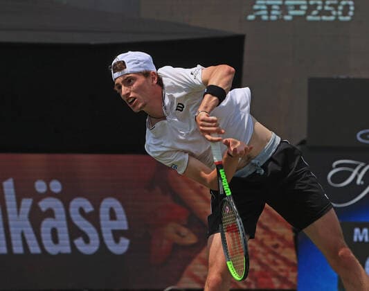 10.06.2021, ATP, Tennis Herren Tour Mercedes Cup Stuttgart, Weissenhofff, Tennis, im Bild: Ugo Humbert (FRA)
