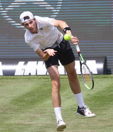Stuttgart , Tennis MercedesCup 2021 , Ugo Humbert ( FRA )