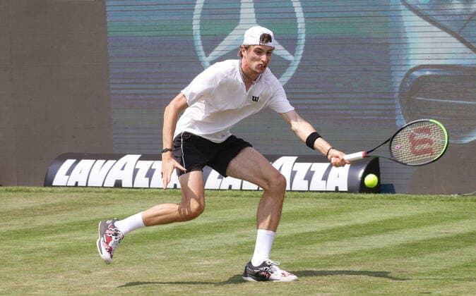 Stuttgart , Tennis MercedesCup 2021 , Ugo Humbert ( FRA )