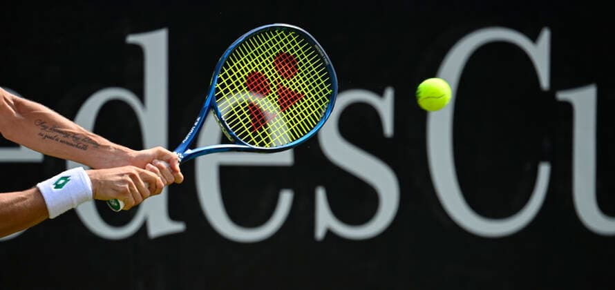 Feature Lloyd Harris (RSA) Aktion 10.06.2021 Tennis MercedesCup Stuttgart 2021 Weißenhof ATP, Tennis Herren 07.-13.06.2021 Tennis MercedesCup Stuttgart 2021