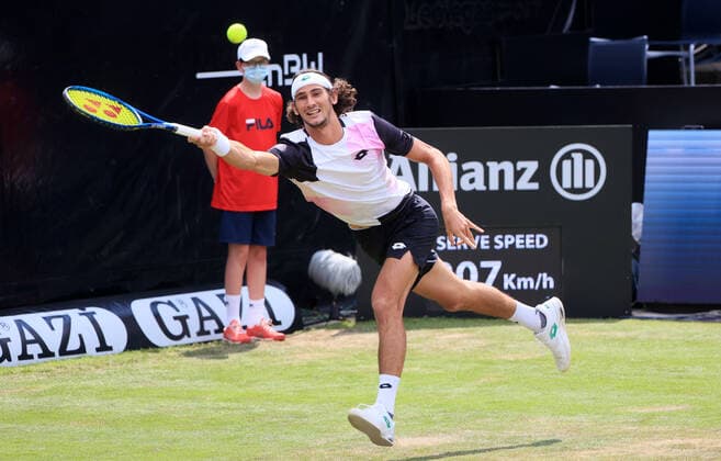 10.06.2021, ATP, Tennis Herren Tour Mercedes Cup Stuttgart, Weissenhofff, Tennis, im Bild: Lloyd Harris (RSA)