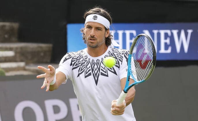 Stuttgart , Tennis MercedesCup 2021 , Feliciano Lopez ( ESP )