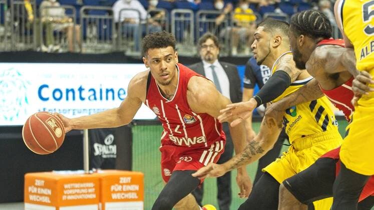 Wade Baldwin - Bayern 2, 10.06.2021, BBL, Alba Berlin vs FC Bayern - Finale - Spiel 2, in der Mercedes Benz Arena, GER, Berlin, 10.06.2021, BBL, Alba vs FC Bayern - Spiel 2 - Playoff Berlin Copyright: xUwexKoch Eibner-Pressefotox EP_UKH