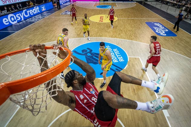 Basketball Berlin 10.06.2021 1. Bundesliga easyCredit BBL Saison 2020 2021 Playoffs Finale Spiel 2 Alba Berlin - FC Bayern München Jalen Reynolds (München, No.08)