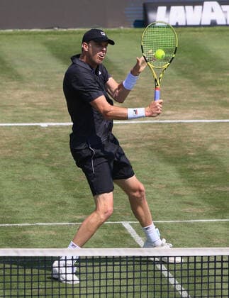 11.06.2021, ATP, Tennis Herren Tour Mercedes Cup Stuttgart, Weissenhofff, Tennis, im Bild: Sam Querrey (USA)