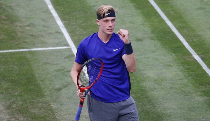 Stuttgart , Tennis MercedesCup 2021 , Denis Shapovalov ( CAN )