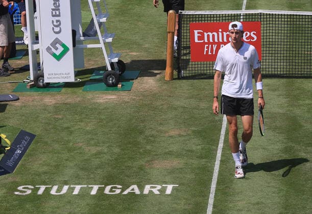 11.06.2021, ATP, Tennis Herren Tour Mercedes Cup Stuttgart, Weissenhofff, Tennis, im Bild: Ugo Humbert (FRA)