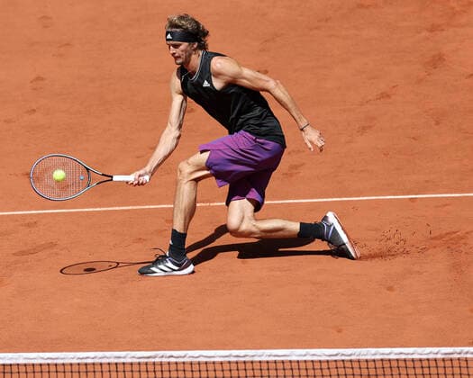 Alexander Zverev (GER) Tennis - French Open 2021 - Grand Slam - Roland Garros - Paris - - France - 11 June 2021. Copyright: xJuergenxHasenkopfx