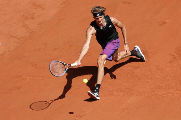 Alexander Zverev (GER) Tennis - French Open 2021 - Grand Slam - Roland Garros - Paris - - France - 11 June 2021. Copyright: xJuergenxHasenkopfx
