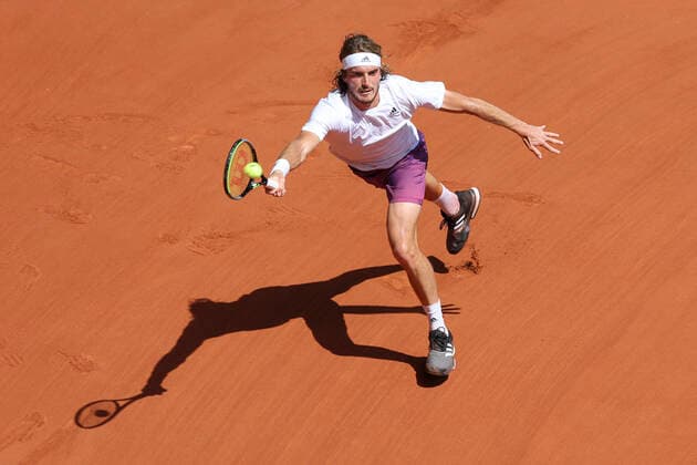 Stefanos Tsitsipas Tennis - French Open 2021 - Grand Slam - Roland Garros - Paris - - France - 11 June 2021. Copyright: xJuergenxHasenkopfx