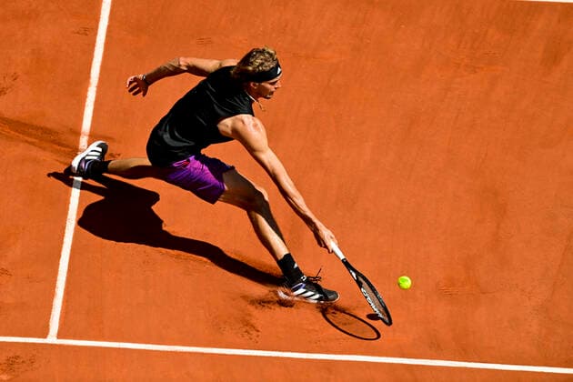 Alexander Zverev (Ger) TENNIS : Internationaux de France Roland Garros 2021 - Paris - 11 06 2021 JBAutissier Panoramic 