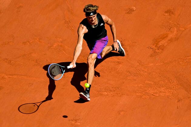 Alexander Zverev (Ger) TENNIS : Internationaux de France Roland Garros 2021 - Paris - 11 06 2021 JBAutissier Panoramic 