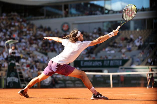 Stefanos Tsitsipas Tennis - French Open 2021 - Grand Slam - Roland Garros - Paris - - France - 11 June 2021. Copyright: xJuergenxHasenkopfx