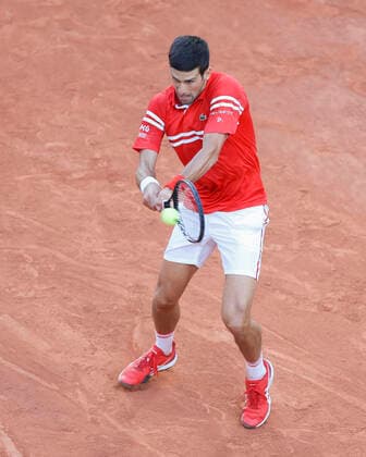 Novak Djokovic (SRB) Tennis - French Open 2021 - Grand Slam - Roland Garros - Paris - - France - 11 June 2021. Copyright: xJuergenxHasenkopfx