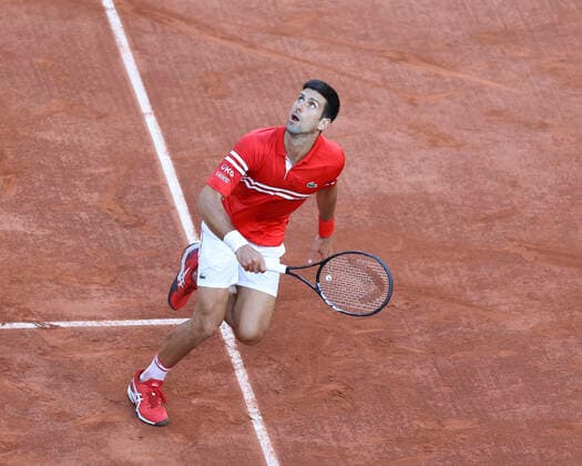 Novak Djokovic (SRB) Tennis - French Open 2021 - Grand Slam - Roland Garros - Paris - - France - 11 June 2021. Copyright: xJuergenxHasenkopfx