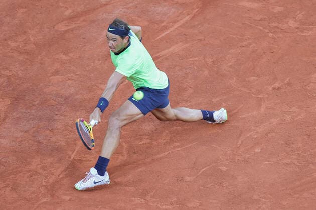 Rafael Nadal (ESP) Tennis - French Open 2021 - Grand Slam - Roland Garros - Paris - - France - 11 June 2021. Copyright: xJuergenxHasenkopfx
