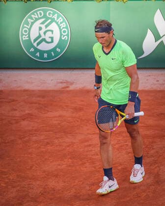 Rafael Nadal (ESP) Tennis - French Open 2021 - Grand Slam - Roland Garros - Paris - - France - 11 June 2021. Copyright: xJuergenxHasenkopfx