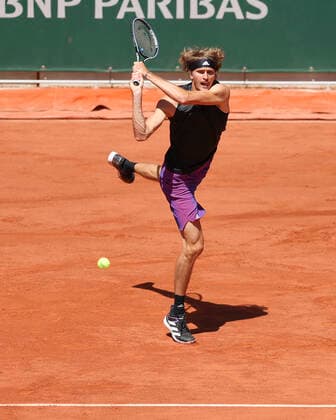 Alexander Zverev (GER) Tennis - French Open 2021 - Grand Slam - Roland Garros - Paris - - France - 11 June 2021. Copyright: xJuergenxHasenkopfx
