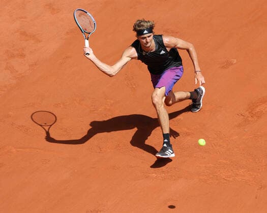 Alexander Zverev (GER) Tennis - French Open 2021 - Grand Slam - Roland Garros - Paris - - France - 11 June 2021. Copyright: xJuergenxHasenkopfx