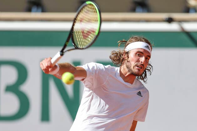 Stefanos Tsitsipas Tennis - French Open 2021 - Grand Slam - Roland Garros - Paris - - France - 11 June 2021. Copyright: xJuergenxHasenkopfx