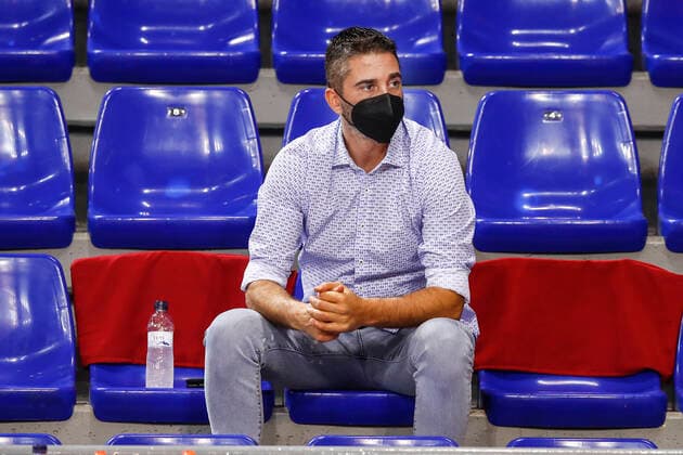 Basketball, Halbfinale, FC Barcelona - CB 1939 Canarias FC Barcelona, Barca V Lenovo Tenerife - Liga ACB Playoff Juan Carlos Navarro former FC Barcelona player during the Liga ACB playoff 3rd match of the semi final between FC Barcelona and Lenovo Tenerife at Palau Blaugrana on June 11, 2021 in Barcelona, Spain. Barcelona Spain bonilla-fcbarcel210611_npETA  Copyright: xXavierxBonillax