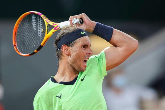 Rafael Nadal (ESP) Tennis - French Open 2021 - Grand Slam - Roland Garros - Paris - - France - 11 June 2021. Copyright: xJuergenxHasenkopfx