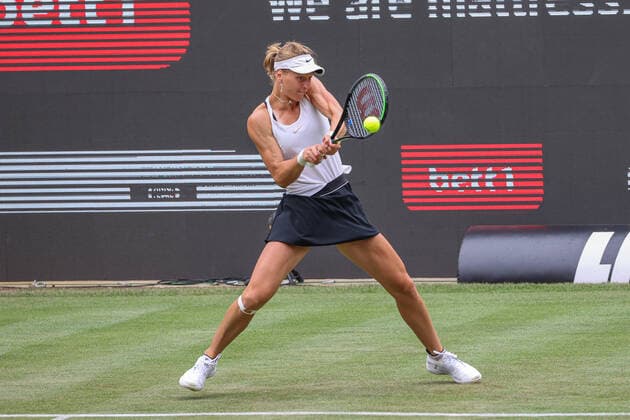 Im Bild: Liudmila SAMSONOVA (RUS) bett1open 2021 WTA, Tennis Damen 500), Berlin, LTTC Rot-Weiß - Steffi-Graf-Stadion, 12.06.2021,