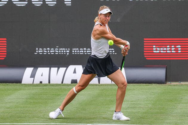 Im Bild: Liudmila SAMSONOVA (RUS) bett1open 2021 WTA, Tennis Damen 500), Berlin, LTTC Rot-Weiß - Steffi-Graf-Stadion, 12.06.2021,