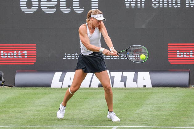 Im Bild: Liudmila SAMSONOVA (RUS) bett1open 2021 WTA, Tennis Damen 500), Berlin, LTTC Rot-Weiß - Steffi-Graf-Stadion, 12.06.2021,